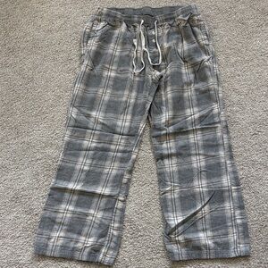 Gray Plaid Women’s Lounge Pants